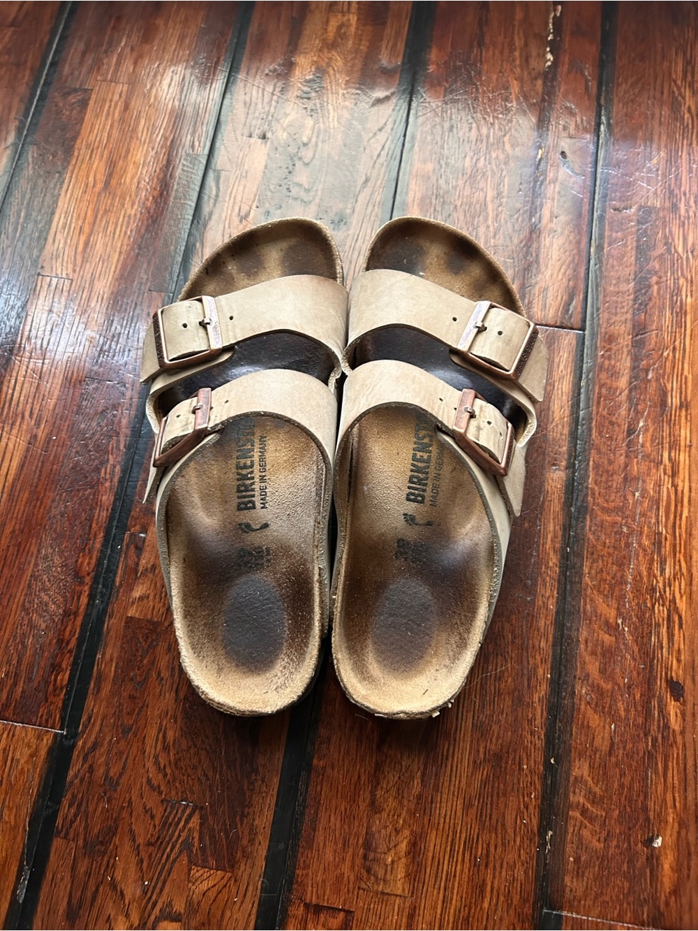 Birkenstock Arizona Sandals in Tan